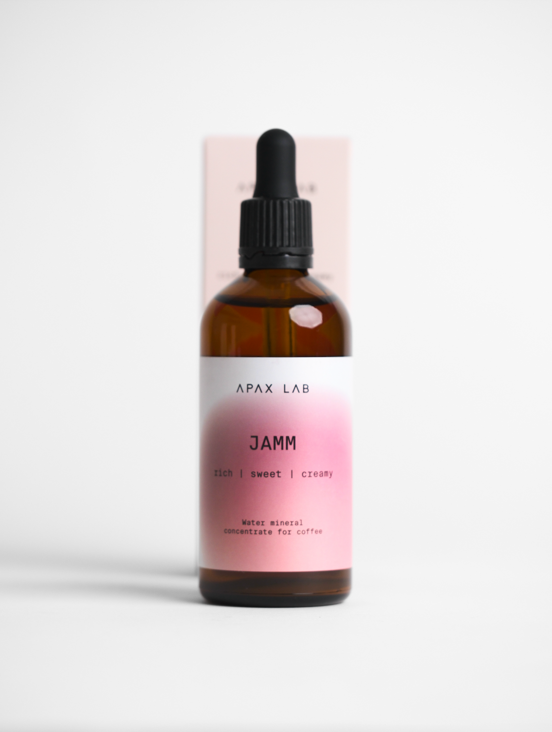 water for coffee mineral concentrate Jamm bottle