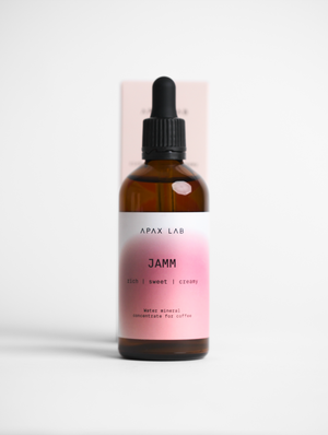 water for coffee mineral concentrate Jamm bottle