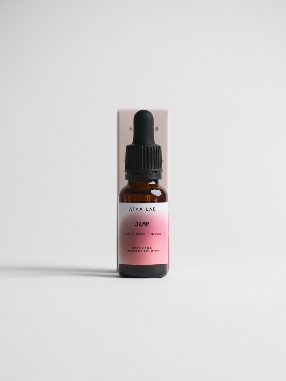 water for coffee mineral concentrate Jamm bottle