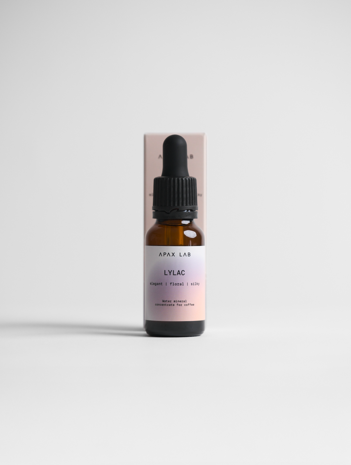 water for coffee mineral concentrate Lylac bottle