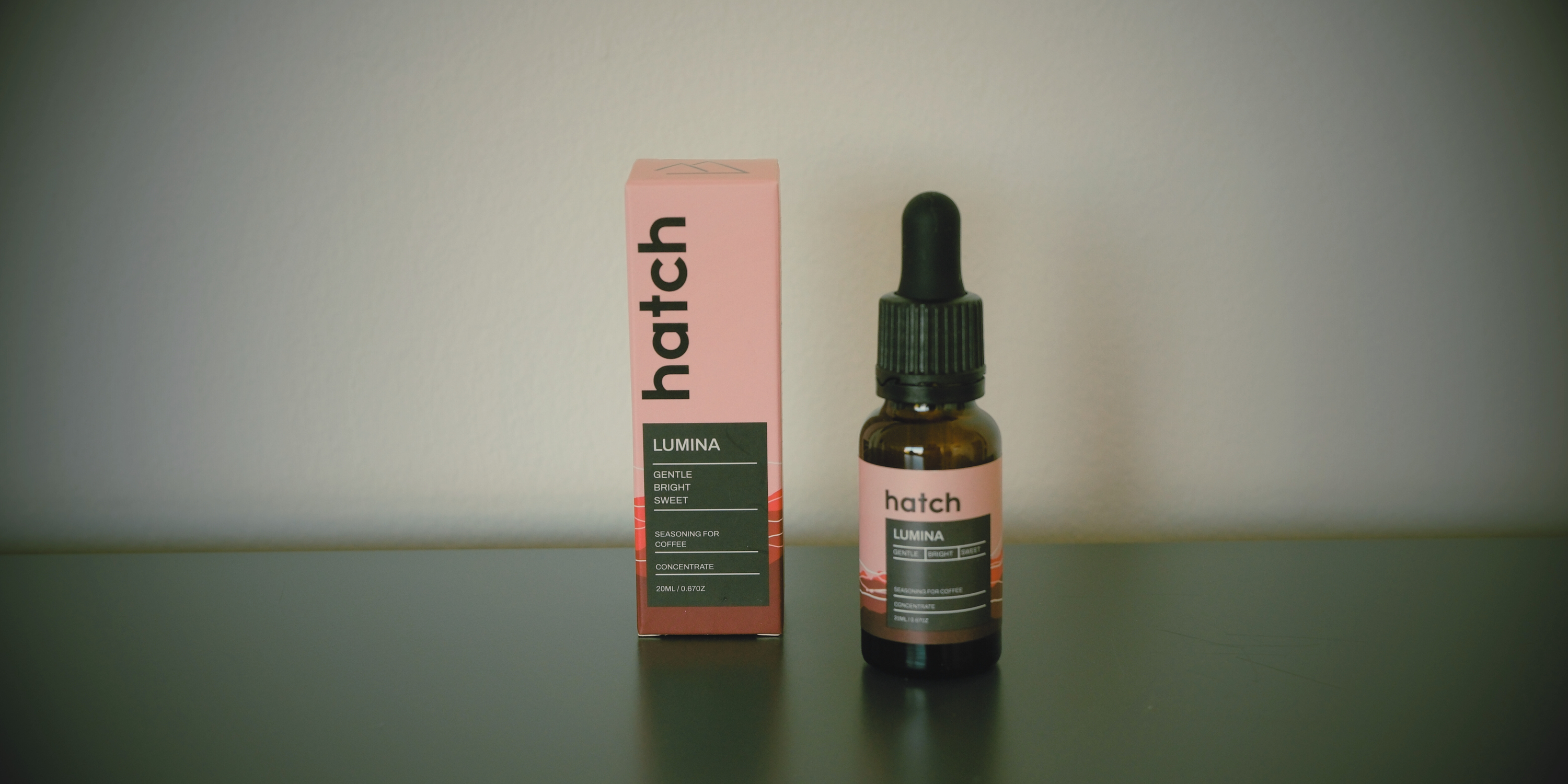 Hatch Lumina exclusive custom mineral concentrate to bring brightness and sweetness to coffee. 