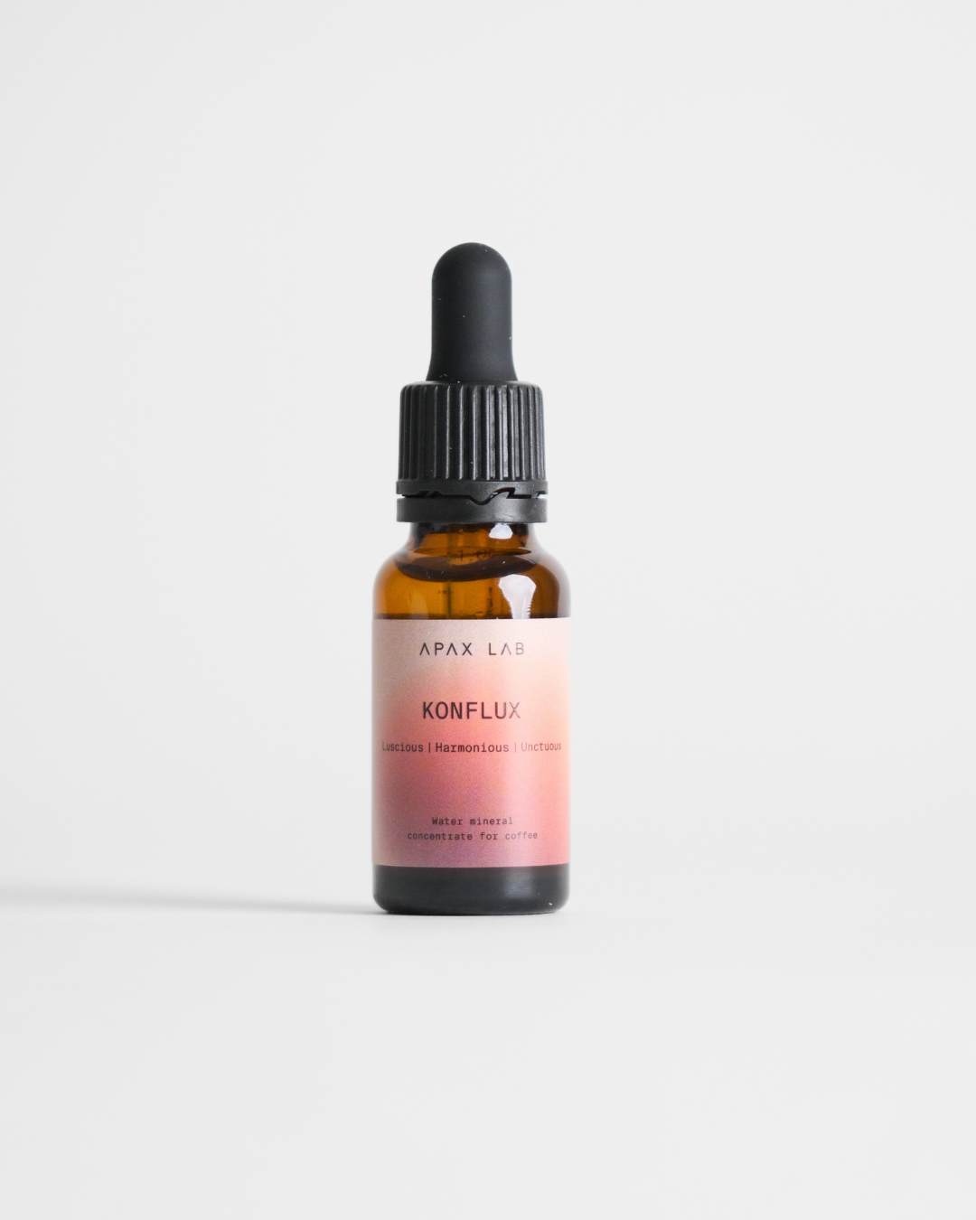 Bottle of Apax Lab Konflux 20mL on a white background
