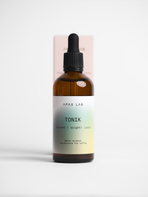 water for coffee mineral concentrate Tonik profile